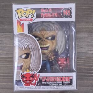 Funko Pop! Vinyl: The Number of the Beast EDDIE #145 - In Protector